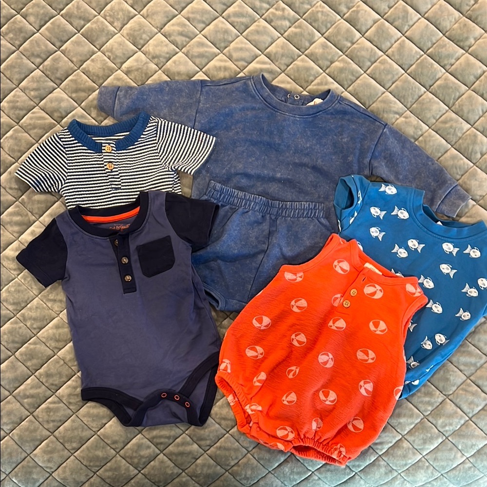Assorted Cat & Jack Baby Clothes